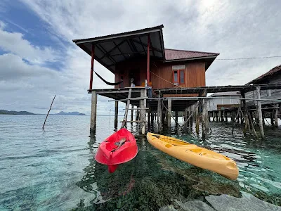 Kayak front house